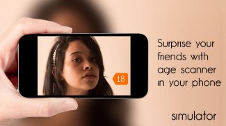 Face scanner What age Prank screenshot 0
