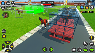 Wild Horse Transport Truck Sim screenshot 1