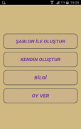 Resimli Hazır Mesaj Oluşturma screenshot 0