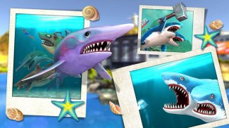 مضاعفة رأس هجوم القرش - متعددة screenshot 14