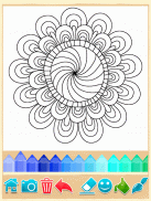 Páginas para colorear Mandala screenshot 2