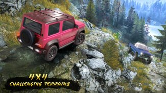 Offroad jeep driving Games screenshot 3