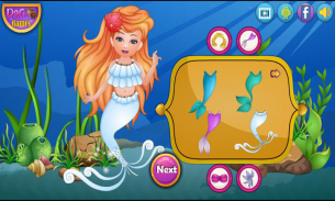 Sena Mermaid Dress Up screenshot 2