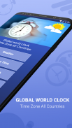 Đồng hồ thế giới toàn cầu: Múi giờ Tất cả các nước screenshot 3