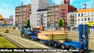 City Heavy Cargo Truck Jobs: Driving & Simulation screenshot 3