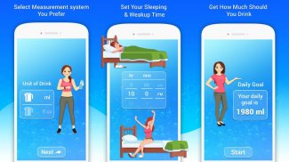 Water Drinking Reminder: Alarm screenshot 0
