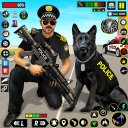 Police Dog Subway Crime Shoot Icon