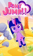 Jumping My Little Pony Kids Game Tap to Jump Adventure World screenshot 0