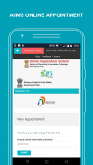 Online appointment booking app : AIIMS screenshot 2