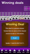 Spider Solitaire: Large Cards! screenshot 2