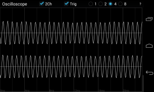 Oscilloscope screenshot 2