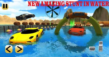 Beach Water Surfing Car Games: Floating Water Car screenshot 3