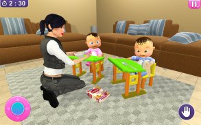Real Twins Baby Simulator 3D screenshot 1