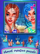Mermaid Princess MakeUp DressUp Salon Games screenshot 3