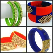 Latest Silk Thread Bangles Designs screenshot 16