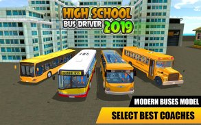 Real High School Bus Driver: Offroad Bus Driving screenshot 0