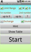 ABC Math Multiplication Table screenshot 0