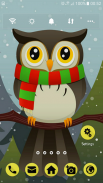 Cute Owl Theme screenshot 0