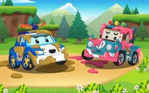Robocar Poli Car Wash Habit Game screenshot 2