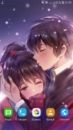 Romantic Anime Couple Wallpapers HD screenshot 0