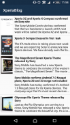 Newsfeed App for XperiaBlog screenshot 1