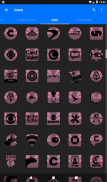 Lilac Purple & Black Icon Pack screenshot 19