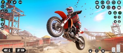 jogos de moto sky ramp bike screenshot 8