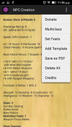 DnD 3.5 NPC Generator screenshot 3