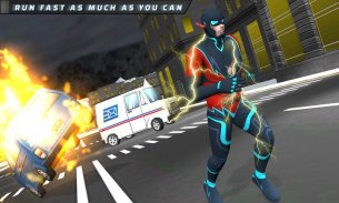 Light Speed Hero: Flash Superhero Games screenshot 4