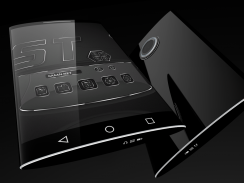 Soft Touch Black theme for Next Launcher screenshot 5