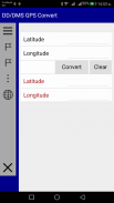 DD-DMS GPS Convert screenshot 3