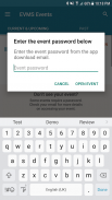 EVMS Events screenshot 1