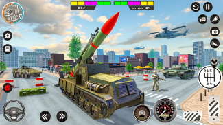 मिसाइल आक्रमण और परम युद्ध - ट्रक खेल screenshot 0
