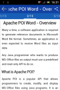 Learn Apache POI Word screenshot 1