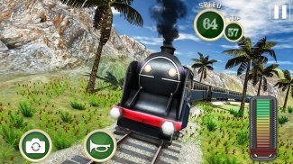 Rapide Euro Train Driver Sim:Jeux de Train 3D 2018 screenshot 4