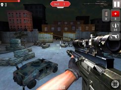 Sniper Tembak Perang 3D screenshot 0
