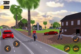 Offroad Bike Taxi Driver: Motorcycle Cab Rider screenshot 1