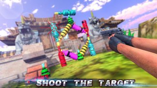 Expert Bottle Shooter 3d  Free Gun Shooting Games screenshot 2