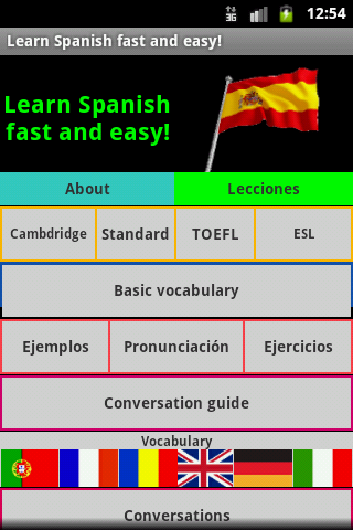 Apprendre L Espagnol Facile 1 2 Telecharger Apk Android Aptoide