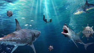لعبة سمك القرش الجائعة screenshot 4