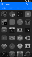Black, Silver and Grey Icon Pack Free screenshot 10