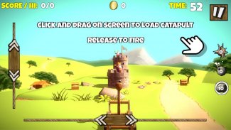 Catapult Shooter 3D💥: Revenge of the Angry King👑 screenshot 2