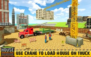 Mobile Home Transporter Truck: House Mover Games screenshot 2