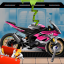 Motorcycle Maker Factory Games Icon