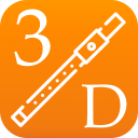 3D Flute Fingering Chart