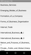 CBSE Commerce-11th screenshot 0