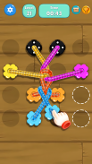 Tangled Line-Knot Untie Puzzle screenshot 2