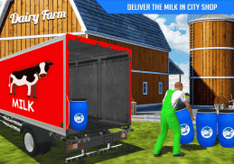 leite caminhão Entrega 3D screenshot 8