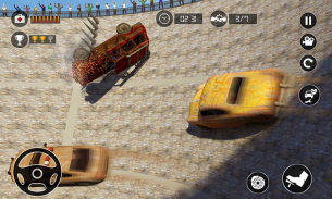 Tod Gut Abriss Derby Stunt Auto Zerstörung 3D screenshot 3