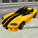 Drift Car 3D Icon